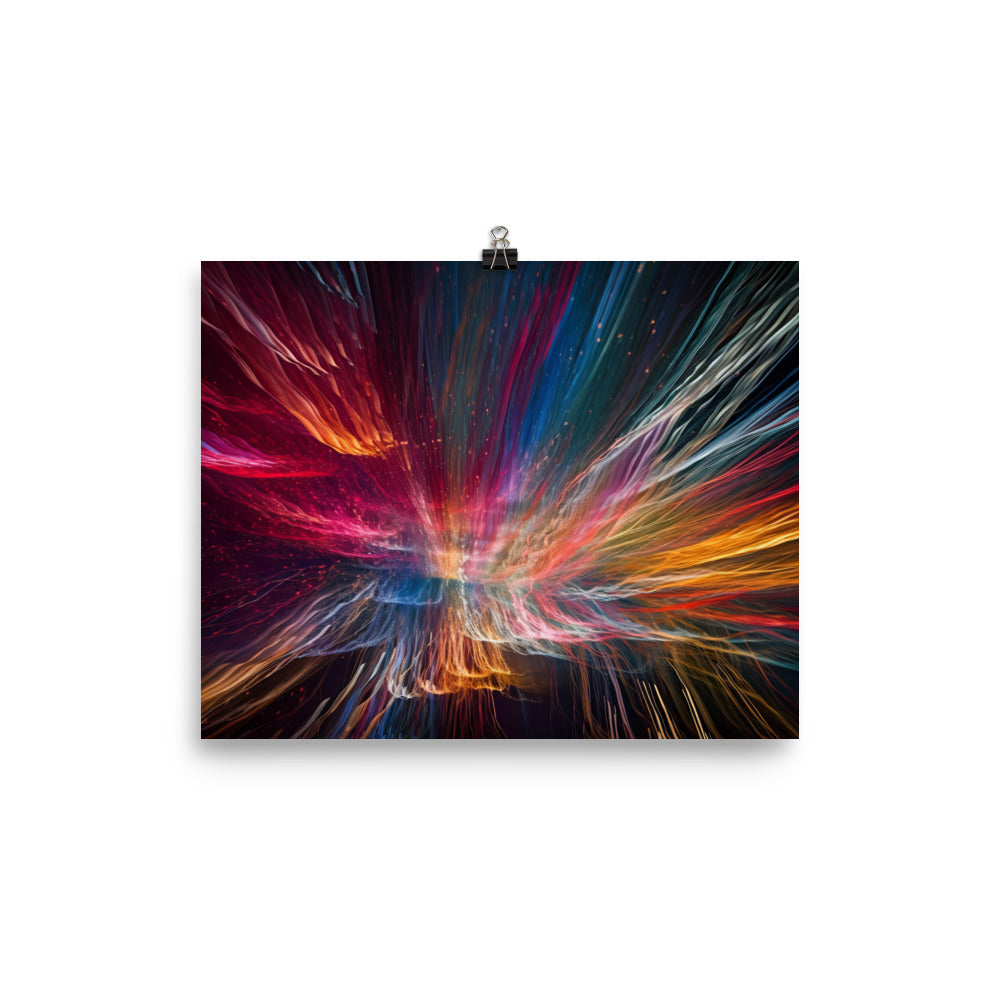 Ethereal Light Show photo paper poster - Posterfy.AI