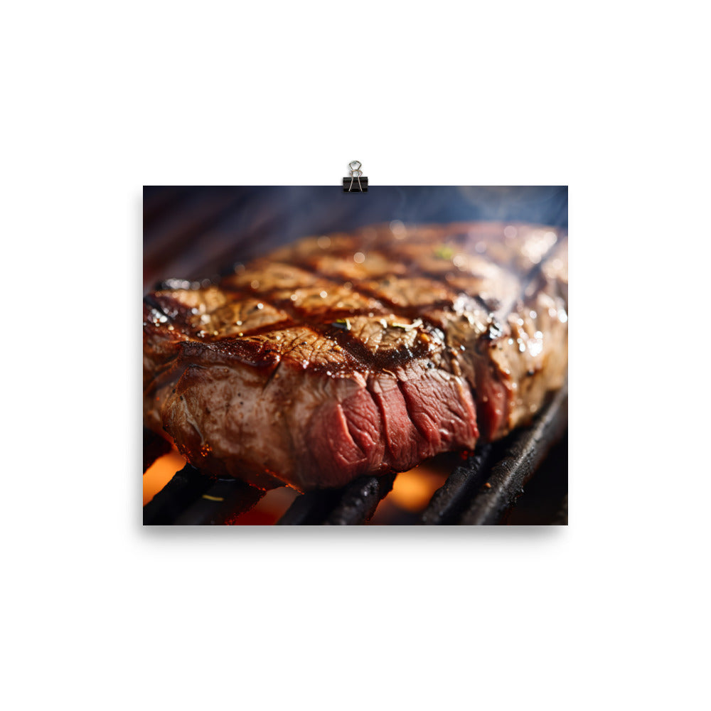 Sizzling Cuts photo paper poster - Posterfy.AI