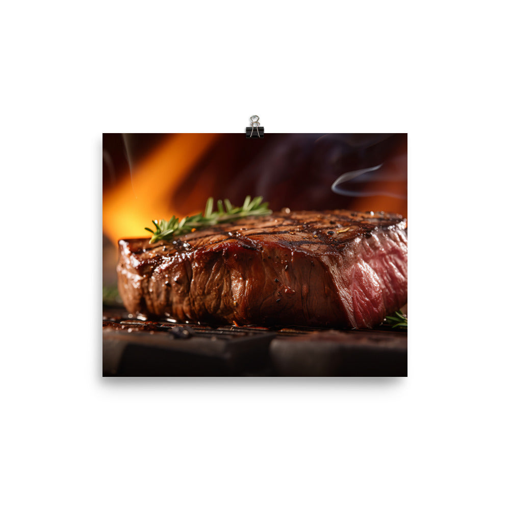 Sizzling Cuts photo paper poster - Posterfy.AI