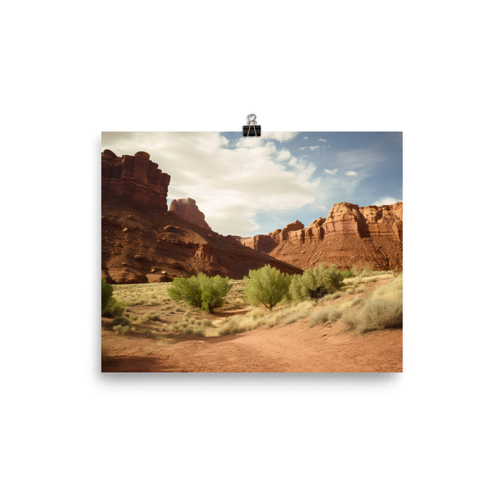 Road Trip Through the American Southwest photo paper poster - Posterfy.AI