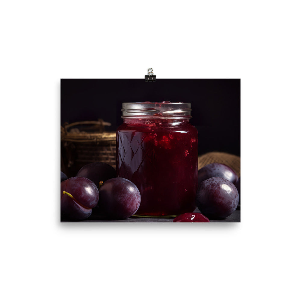 Plum Jam photo paper poster - Posterfy.AI