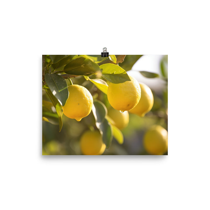 Lemon Tree photo paper poster - Posterfy.AI