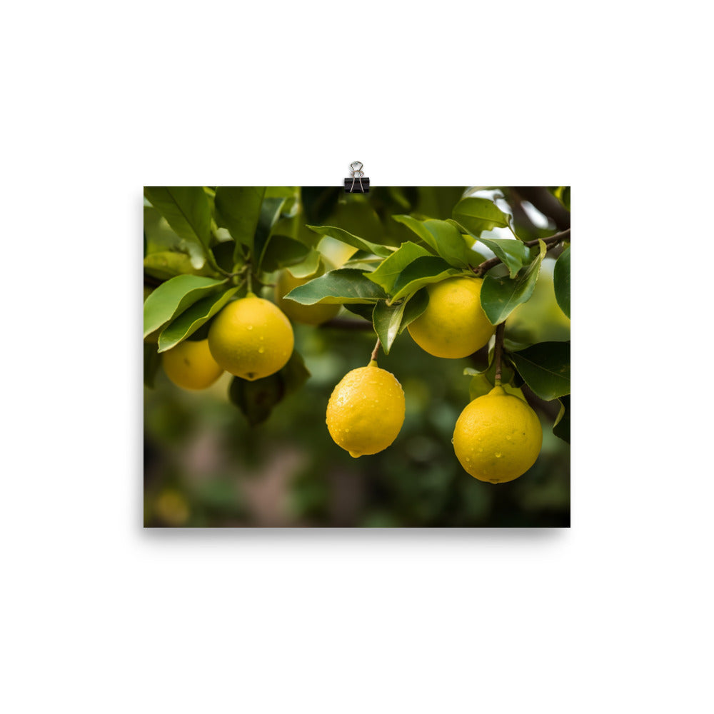 Lemon Tree photo paper poster - Posterfy.AI