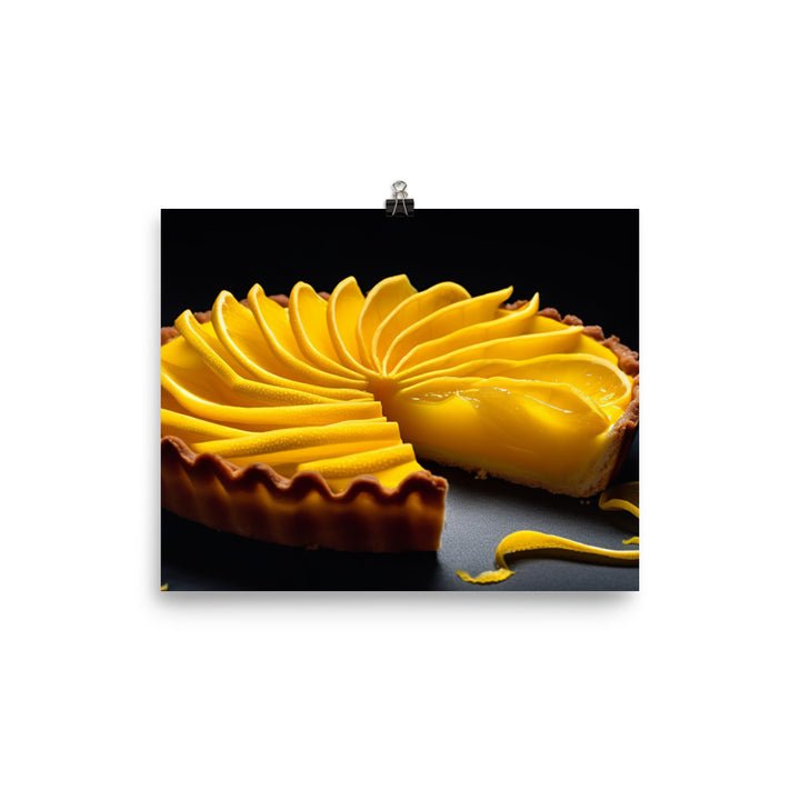 Lemon Tart photo paper poster - Posterfy.AI