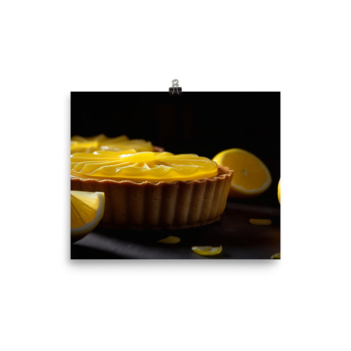 Lemon Tart photo paper poster - Posterfy.AI