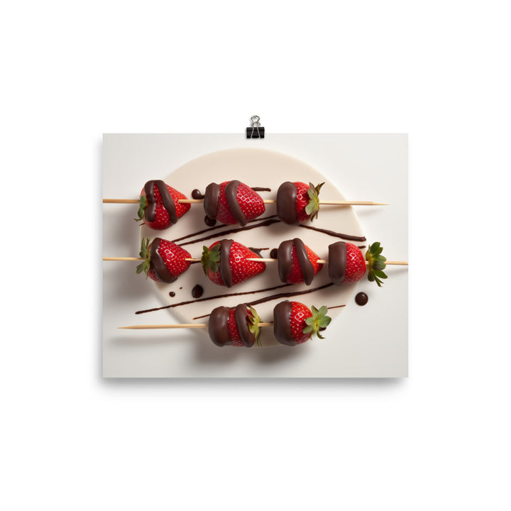 Sweet Summer Snack photo paper poster - Posterfy.AI