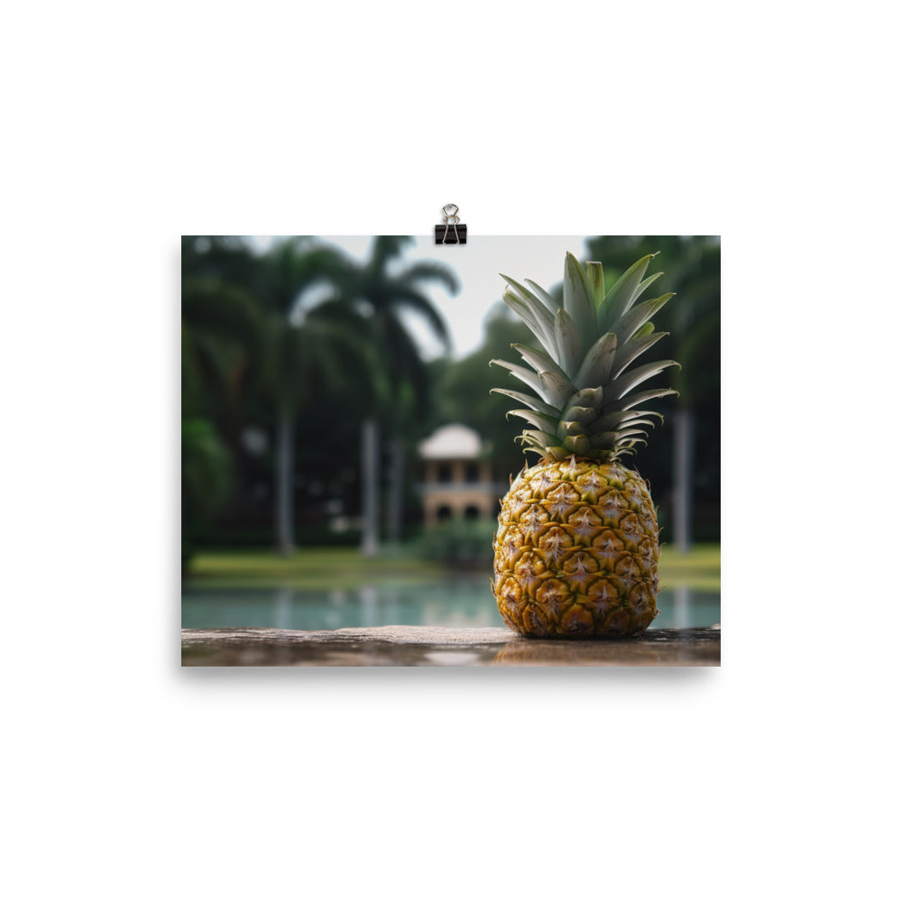 Pineapple photo paper poster - Posterfy.AI