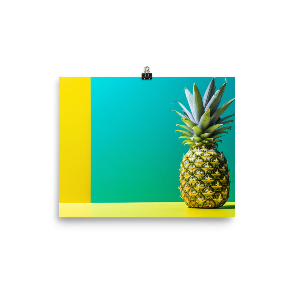 Pineapple photo paper poster - Posterfy.AI