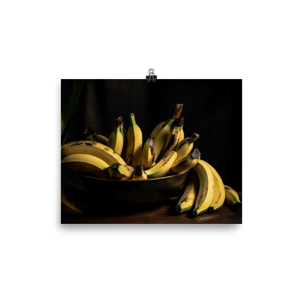 The Art of Banana photography photo paper poster - Posterfy.AI