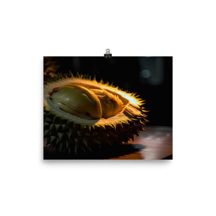 Showcasing the Rich Flavor of Durian photo paper poster - Posterfy.AI