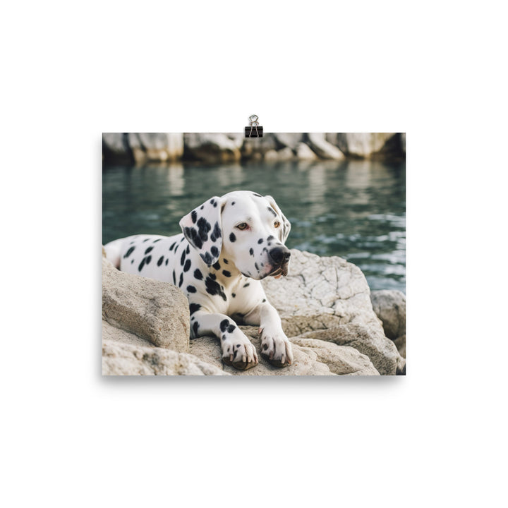 Dalmatian Daydream photo paper poster - Posterfy.AI