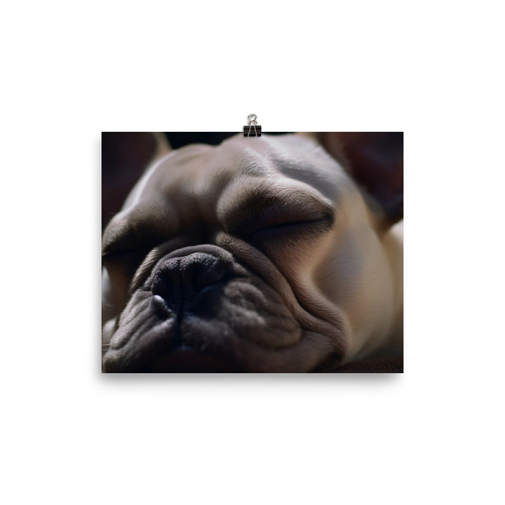 Frenchie dreams photo paper poster - Posterfy.AI