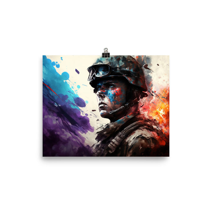 War Heroes photo paper poster - Posterfy.AI