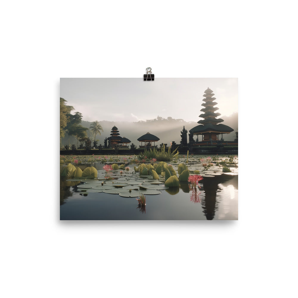 Bali - A Place to Find Inner Peace photo paper poster - Posterfy.AI