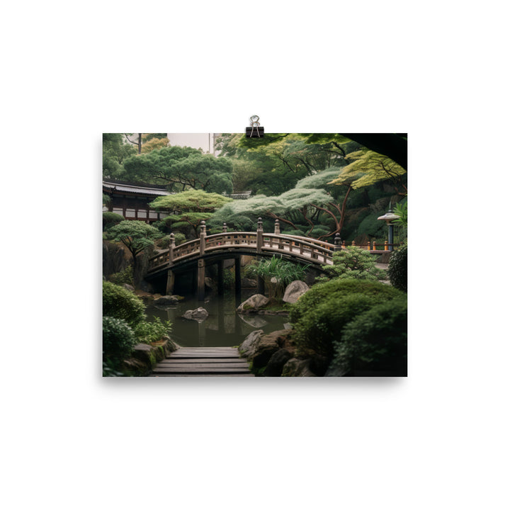 Discovering Tokyos Hidden Gems photo paper poster - Posterfy.AI