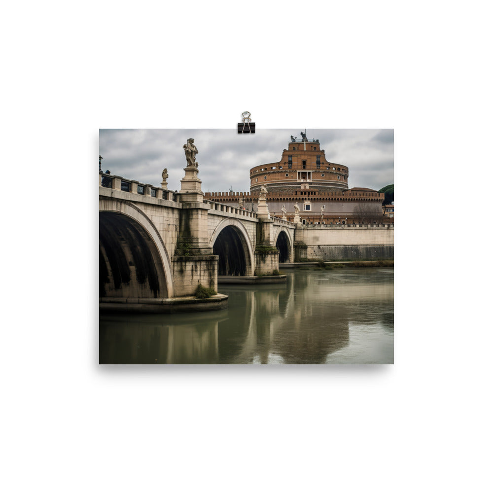Exploring Romes Renaissance Architecture photo paper poster - Posterfy.AI