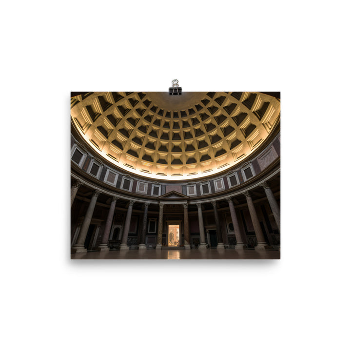 Romes Pantheon photo paper poster - Posterfy.AI