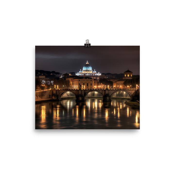 Rome, Italy - The Eternal City photo paper poster - Posterfy.AI