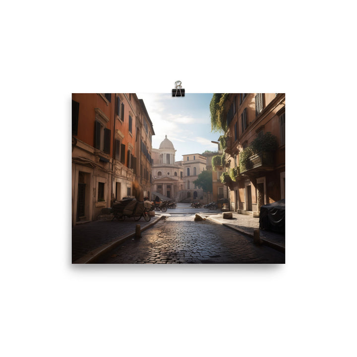 Experience Romes Charm photo paper poster - Posterfy.AI