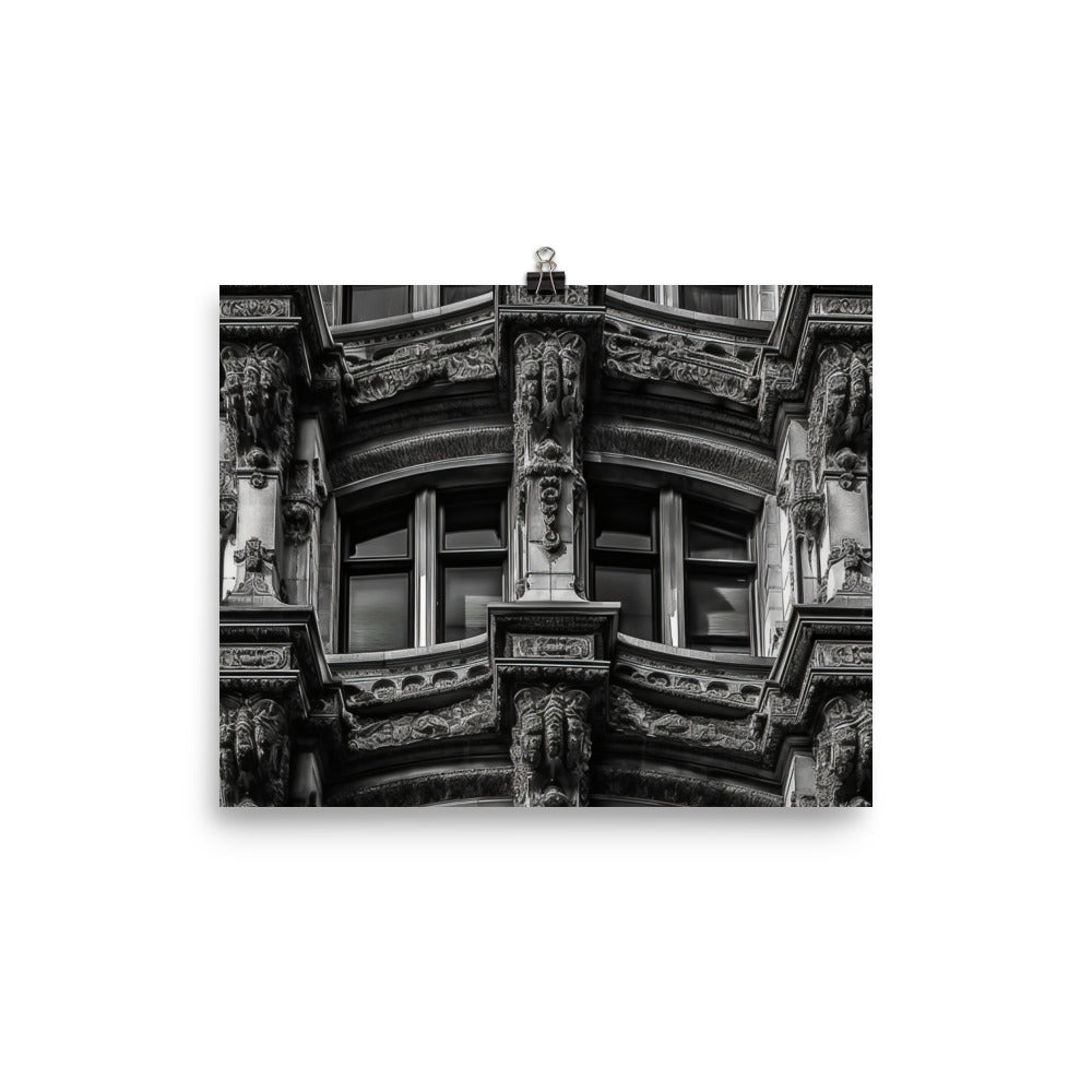 Architecture and Art in New York City photo paper poster - Posterfy.AI