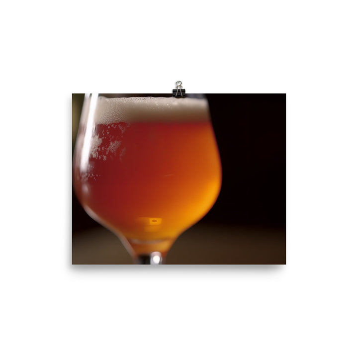A Mouthwatering Sour Beer photo paper poster - Posterfy.AI