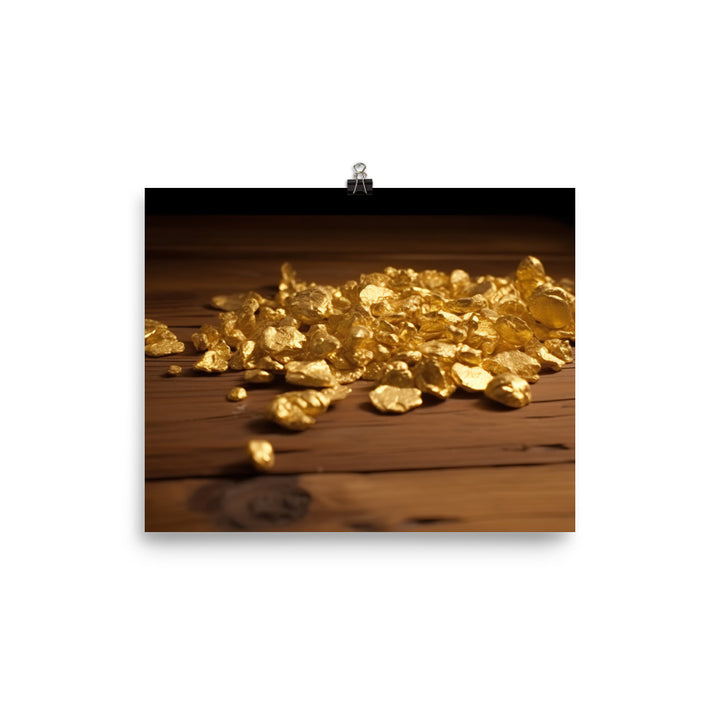 Gold Rush photo paper poster - Posterfy.AI